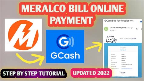 How To Pay Meralco Bill Online Using Gcash App Updated 2022 Youtube