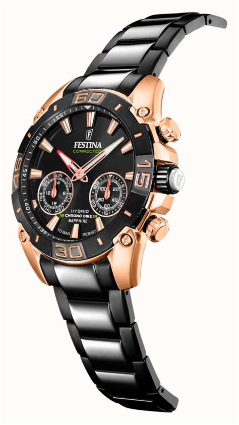 Festina Chrono Bike Connected Special Edition Hybrid Black And