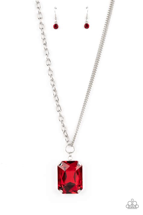 Instant Intimidation Red Paparazzi Necklace Jewelryblingthing