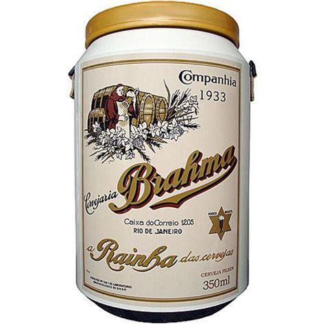 Cooler DC 12 latas Brahma Edição Histórica 1967 no Shoptime Latas