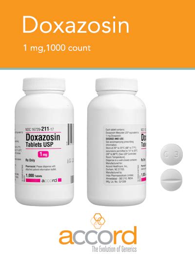 Doxazosin Tablets Accord Healthcare