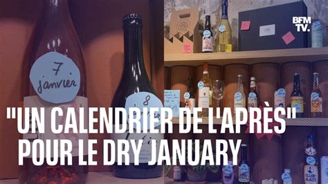 un calendrier de laprès avec une boisson sans alcool par jour