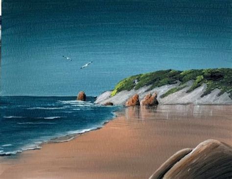 Beach Rocks A Paint Sip Event With Lisa Stir Up The Paint