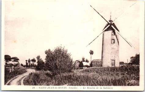 Saint Jean De Monts Carte Postale Ancienne Jr Ebay