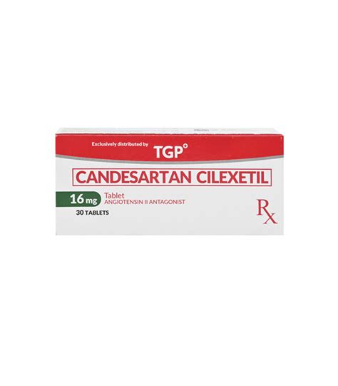 Rx TGP Candesartan Cilexetil Tab 16mg