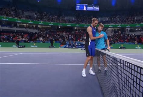 David Goffin Stuns Alexander Zverev In Shanghai