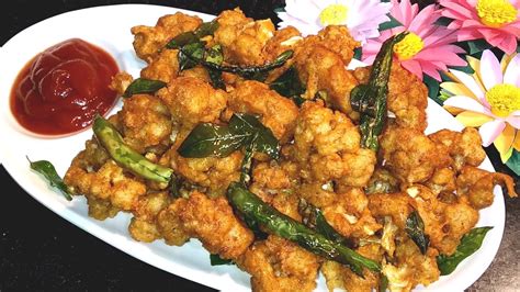 Gobi 65 Recipe Cauliflower 65 Veg Starter Veg Snacks Recipe Spicy