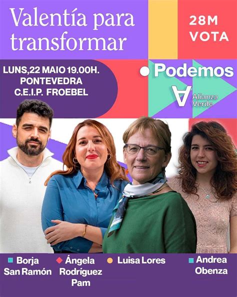 Ángela Rodríguez Pam 🏳️‍🌈 ♀️ On Twitter Vémonos Hoxe ás 19 Horas En