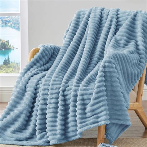 Bedelite Fleece Throw Blanket For Couch 300gsm Soft