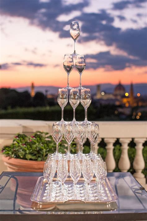 Champagne Towers To Copy For Your Own Wedding Reception