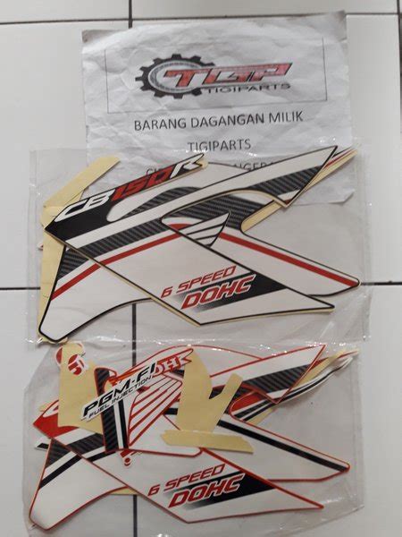 Jual Stripping Striping Stiker Bodi Honda CB150R CB 150 R One Heart