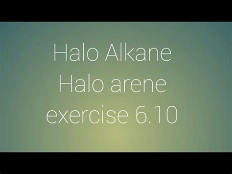 NCERT 12th Chemistry Halo Alkane Halo Arene Exercise 6 10