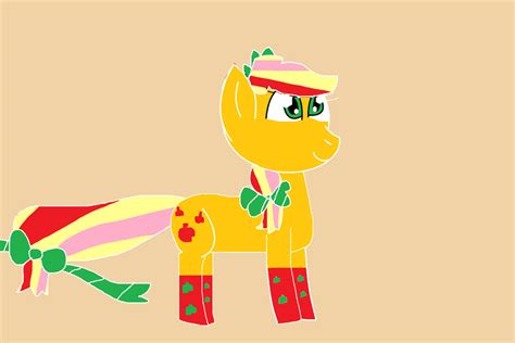 Rainbow Power Crystal Applejack By Dianarp1990 On Deviantart