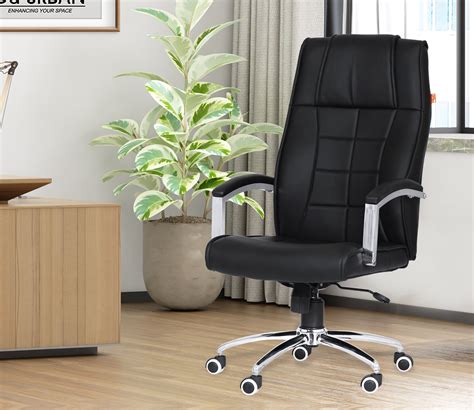 Buy Godwin High Back Leatherette Revolving Ergonomic Executive Office