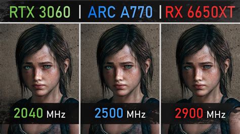 Rtx 3060 Vs Arc A770 Vs Rx 6650xt The Full Gpu Comparison Youtube