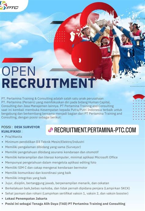 Lowongan Kerja BUMN PT Pertamina Training And Consulting Jadi BUMN