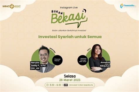 Simak Ig Live Bukan Bekasi Investasi Syariah Untuk Semua