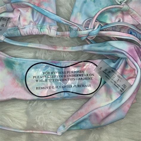 Stylesbykaysmi Swim New Nova Tie Dye Triangle Tie Bikini Set Poshmark