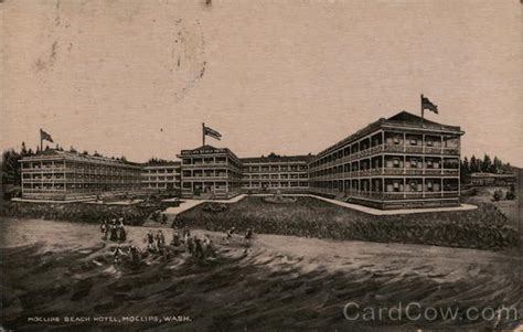 Moclips Beach Hotel Washington Postcard