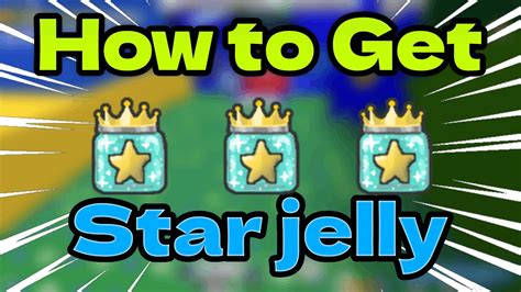 How To Get Star Jelly Fast And Easy I Bee Swarm Simulator I YouTube