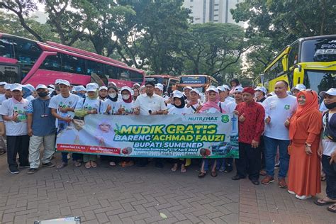 Pemkab Sumenep Gelar Mudik Gratis Dari Jakarta Diikuti 250 Warga