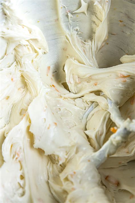 Creamy Orange Cream Cheese Frosting - Frosting and Fettuccine