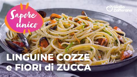 Linguine Cozze E Fiori Di Zucca L Accoppiata Vincente Per Un Primo