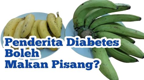 Apakah Penderita Diabetes Boleh Makan Pisang YouTube