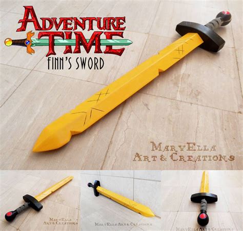 Adventure Time Finn S Sword Wood Replica By Mithrilady On Deviantart