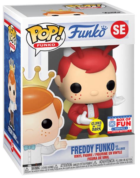 Figurine Pop Freddy Funko Pas Cher Freddy Funko En Jollibee Glow In