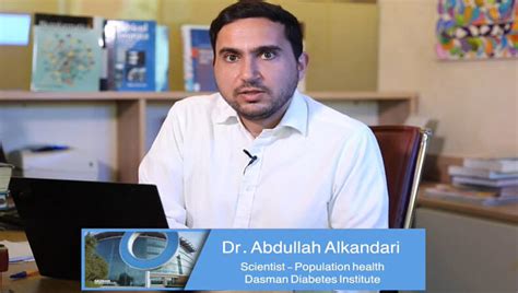 Dr Abdullah Alkandari Talks About His Research In Dasman Diabetes