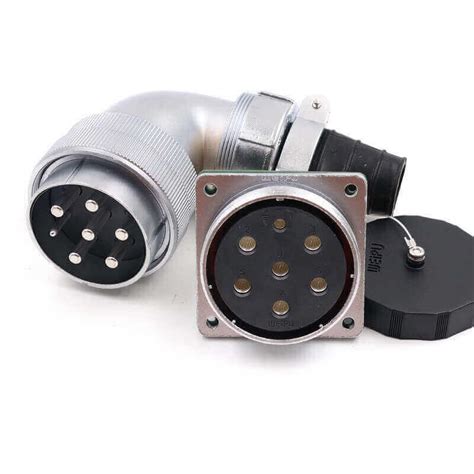 Aviation Male Plug And Female Socket Wf Pin Right Angle Tv Z