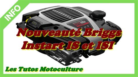 Nouveau Moteur Briggs Instart Is Isi Attention Batterie Isi