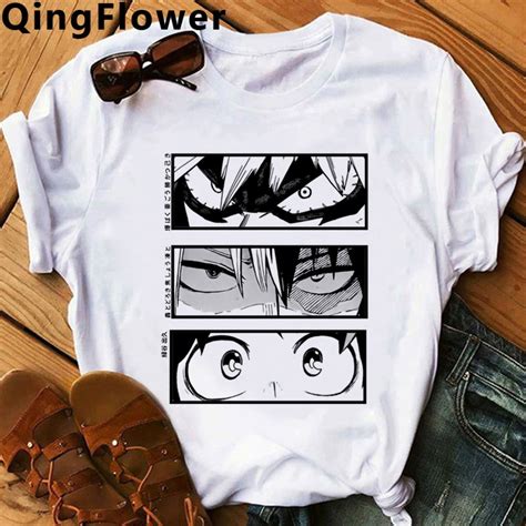 My Hero Academia Bakugou Boku No Todoroki Ropa Femenina Gr Fica