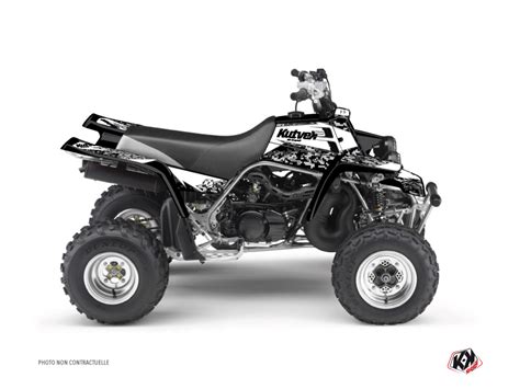 Yamaha Banshee Atv Predator Graphic Kit White Kutvek Kit Graphik