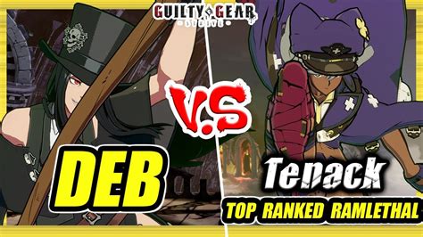 GGST DEB Testament Vs Tenack Top Ranked Ramlethal Guilty Gear