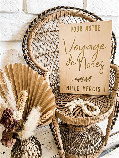 Pancarte Voyage De Noces Etsy France