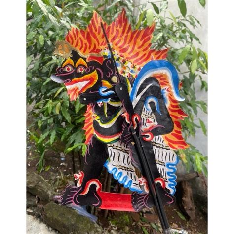 Jual Wayang Buto Amral Hiitam Braholo Sewu Cm Malihan Krisna Promo