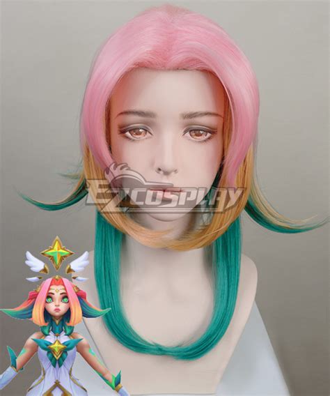 League Of Legend Lol Soul Fighter Nilah Purple Cosplay Wig