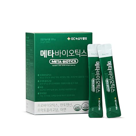 Gc녹십자웰빙 메타바이오틱스 유산균 30포 홈플러스 택배배송