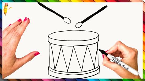 Drum Drawing