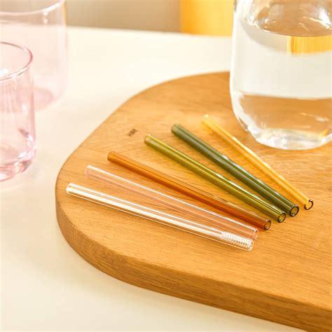 Hay Sip Cocktail Straw Set Of 6 Multi End Us