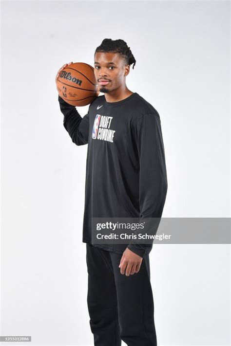 Daron Holmes Ii Poses For A Portrait During The 2023 Nba Draft News