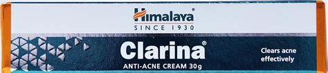 Clarina Tube Of 30 G Anti Acne Cream Health And Personal Care