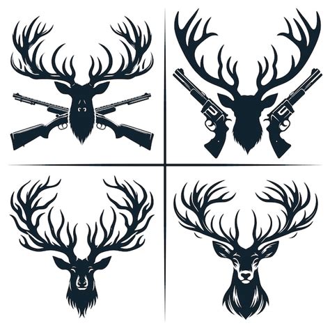 Deer Head Svg Deer Hunting Svg Cut File Cricut File Deer Silhouette