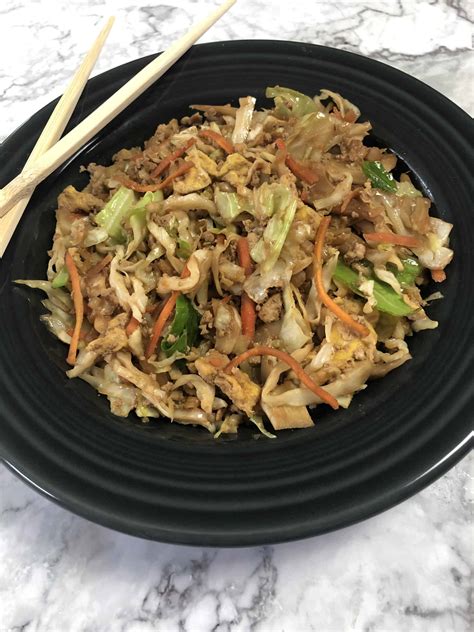 Vegetarian Egg Roll in a Bowl - Easy and Flavorful - Sula and Spice