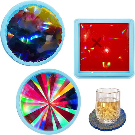 Amazon Holographic Inlay Resin Molds Holo Silicone Sheet Insert