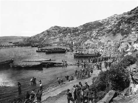 'Troops Landing at Anzac Cove, Gallipoli' Photographic Print ...