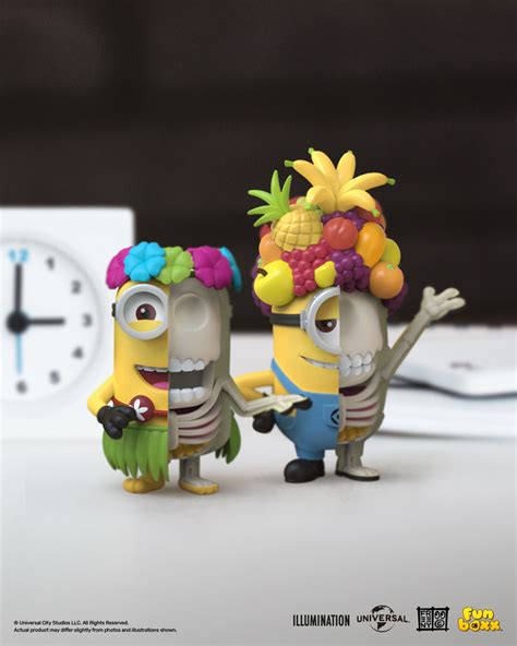 Mighty Jaxx Freenys Hidden Dissectibles Minions Series 01 Vacay Edi