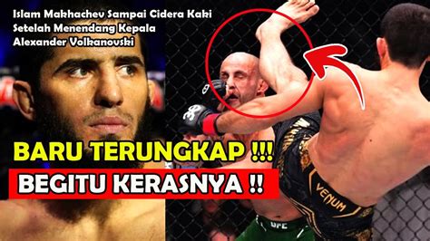 Buset Kaki Islam Makhachev Sampai Cidera Karena Menendang Kepala